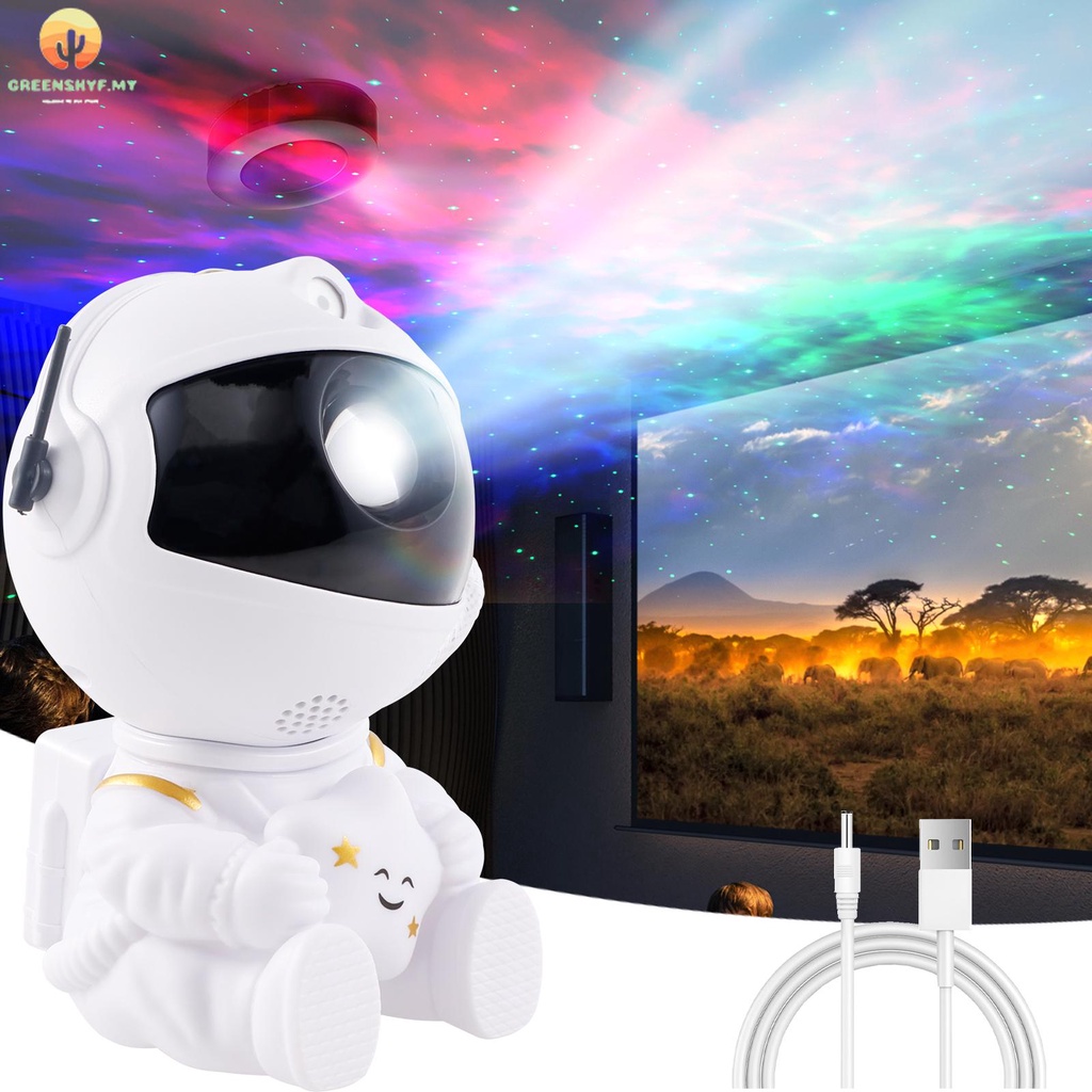 Astronauta Estrella Proyector 360 Rotación Proyección Luz Nocturna Con Modo  Y Brillo USB Alimentado Galaxia LED Nebulosa Luces Con SHOPSKC6600