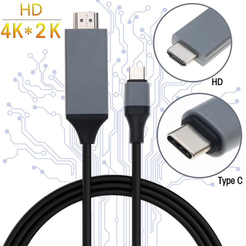 Cable HDMI 2 en 1 USB tipo C/Micro USB Android a TV, adaptador MHL a HDMI  1080P HD HDTV duplicación y cable de carga para todos los teléfonos