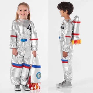 Bebé Niños Astronauta Disfraz Traje espacial Pilotos Jumpsuit