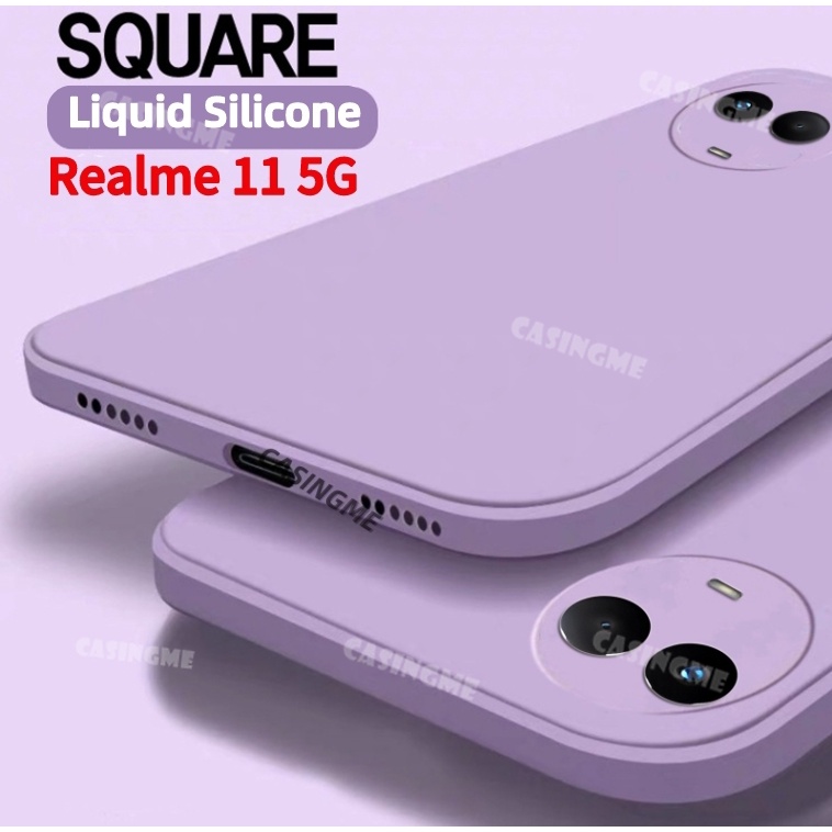 Compatible con Realme C53 - Funda de silicona con bonito soporte de  astronauta, a prueba de golpes, Realme C53 con protector de pantalla para
