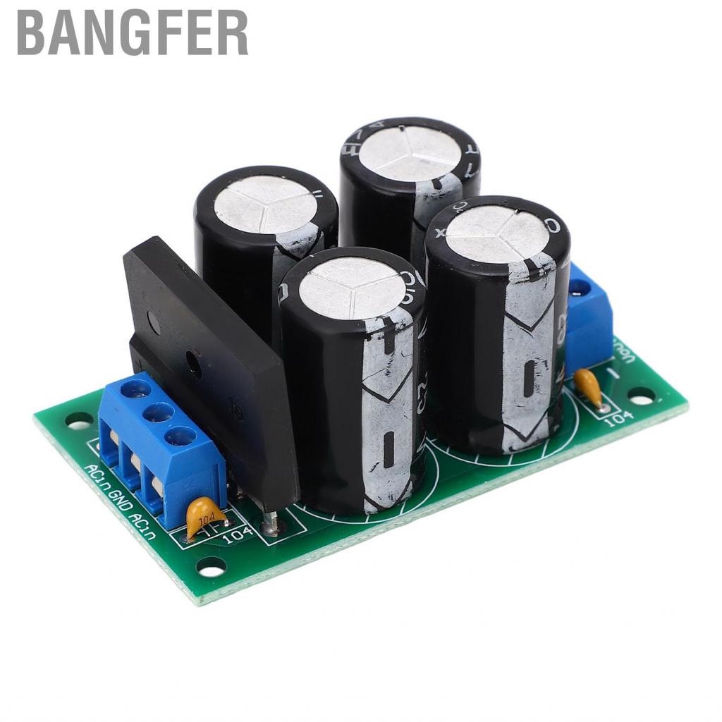 Bangfer Unregulated Power Supply Board Dual Filter Amplifier Module 25A ABS Great Rectification