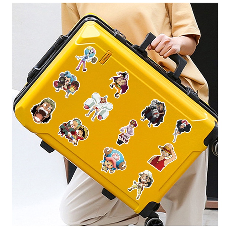 Pack De 50 Pegatinas Anime De Vinilo – Dibujos De Luffy, Zoro, Kakashi, Nezuko Y Más, Ideales Para Decorar Botellas, Patinetes, Ordenadores Y Maletas