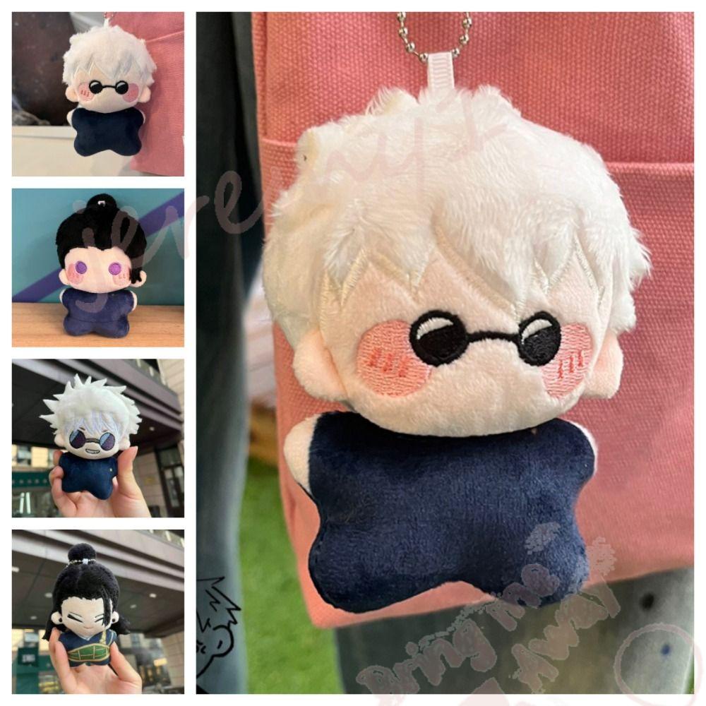 JEREMY1 Jujutsu Kaisen Llavero , Peluche De Dibujos Animados Satoru Gojo  Muñeca , Juguetes Creativos Peluches Suaves De Zoo | Shopee Colombia