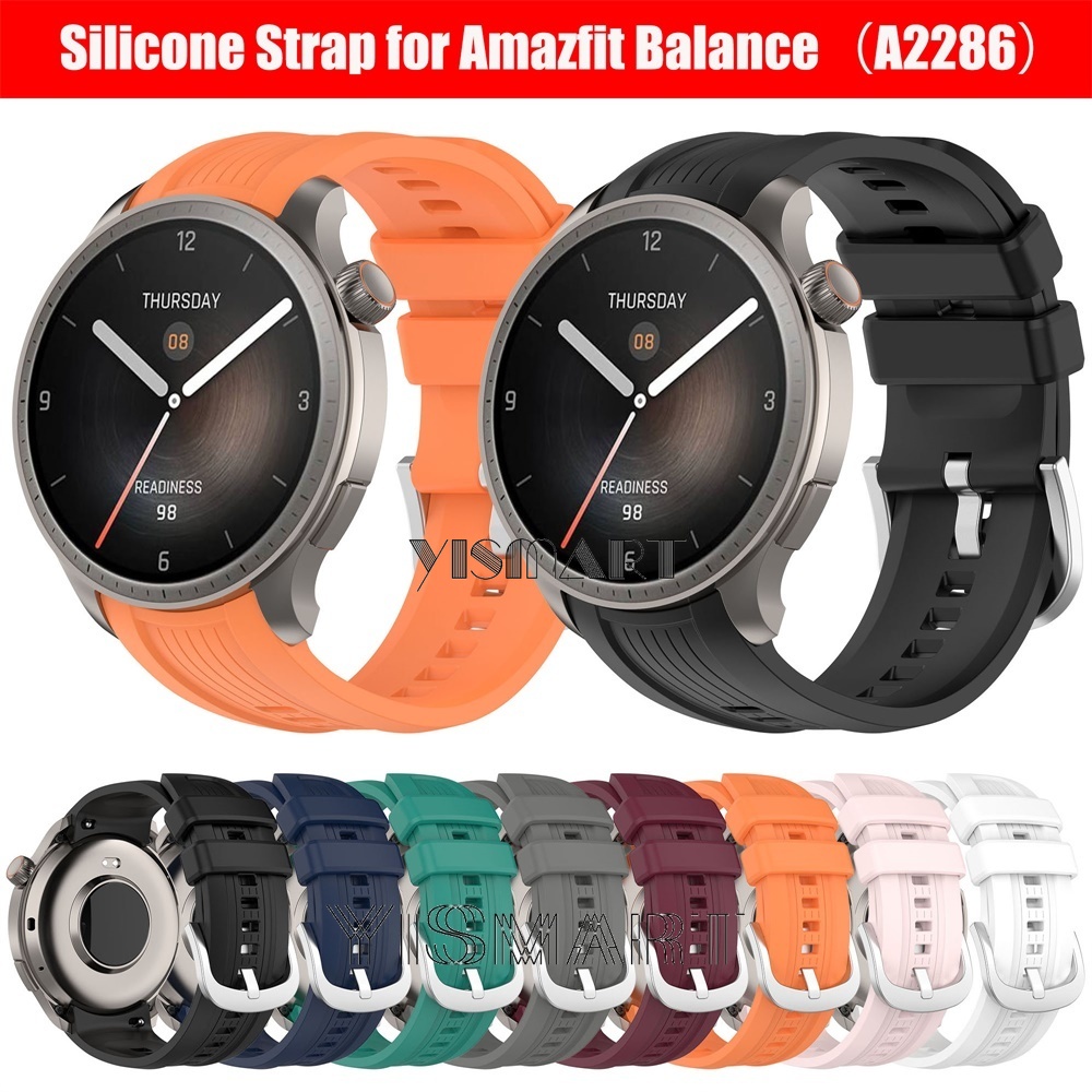 Correa De Silicona For Amazfit Balance (a2286)