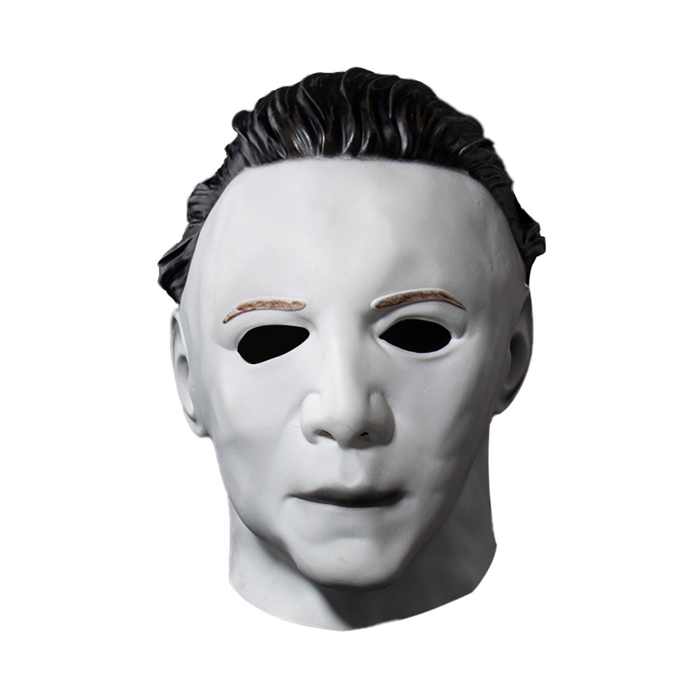 Máscara Cabeza Completa Con Peluca Micheal Myers | Cuotas Sin Interés