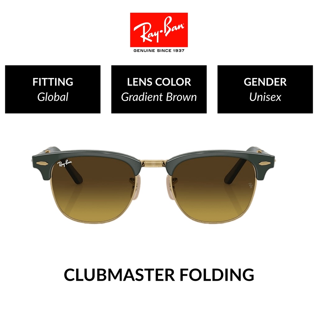 Ray Ban Clubmaster Plegable Cl sico RB2176 136885 Gafas De Sol