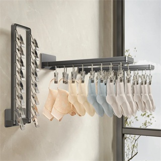 Nueve tendederos verticales, plegables y extensibles, para secar la ropa en  interior o exterior ahorrando espacio