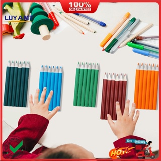 Paquete de 20 mini lápices de colores con sacapuntas en tubo, lápices de  colores portátiles de dibujo para niños, lápices de dibujos animados para