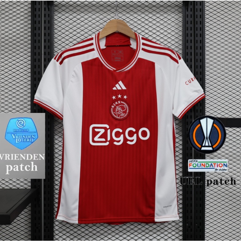 Camiseta De Futbol De Casa Ajax S 2XL Alta Calidad AFC 23 24 Puede Anadir Su Nombre Y Numero Shopee Colombia