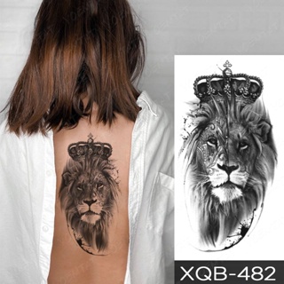 Tatuajes de leones online con reloj