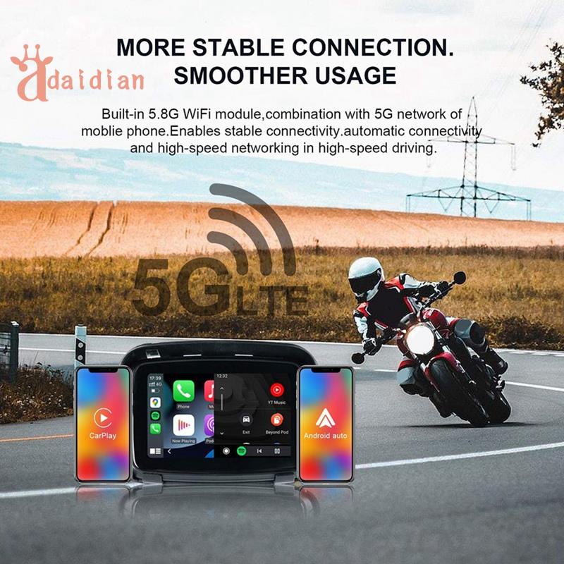 1Set Motocicleta GPS Moto Navegación Motor Portátil Navegador