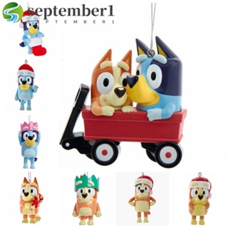 Paquete de 4 figuras posables de Bluey and Friends de 2.5 a 3 pulgadas