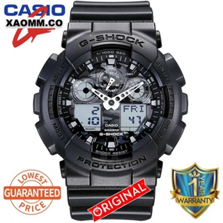 Reloj Hombre CASIO G-SHOCK GA-100-1A1DR Sport Digital Negro Correa