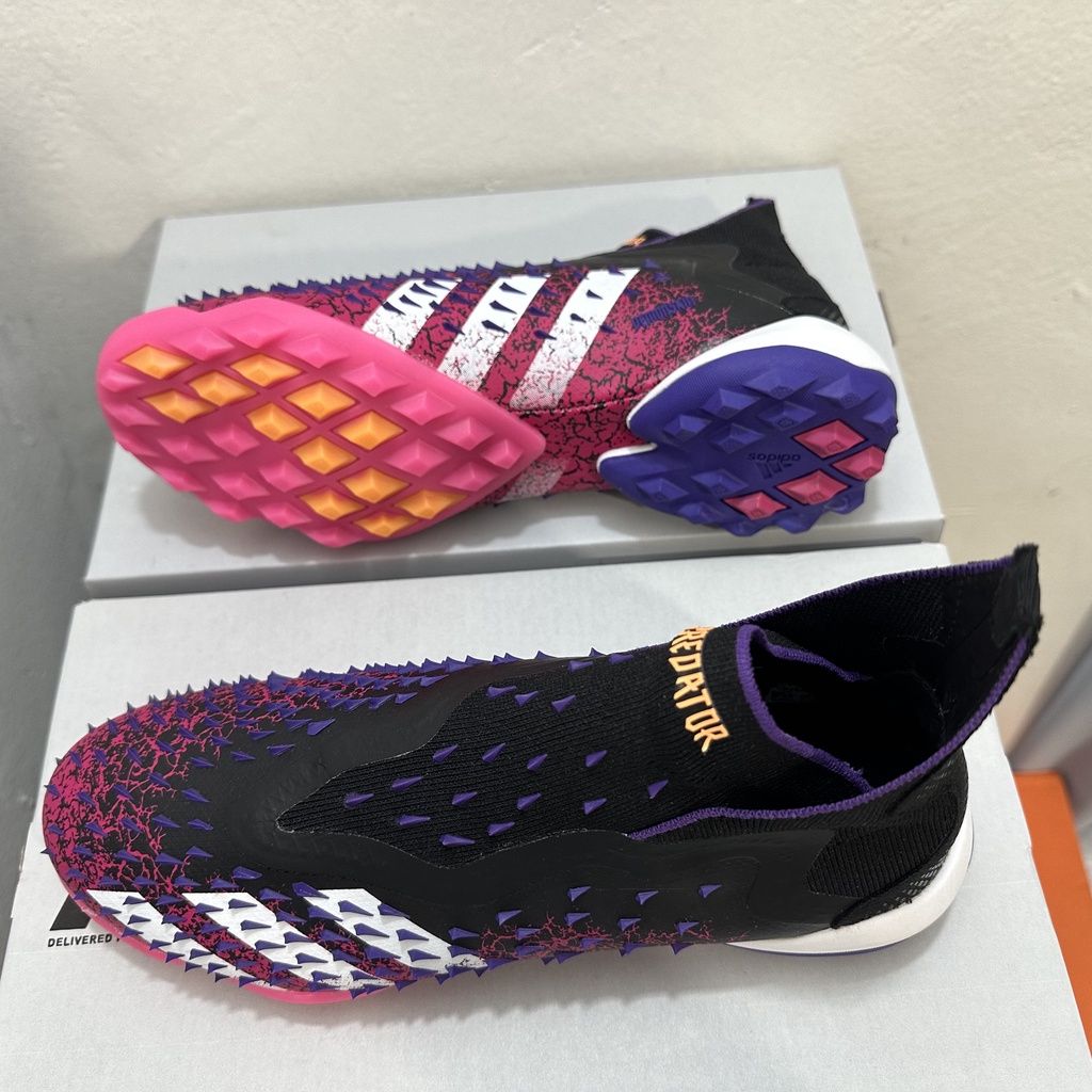 Predator Freak 1 Tamano TF 36 45 Zapatos De Futbol Para Hombres Botas Ninos Shopee Colombia