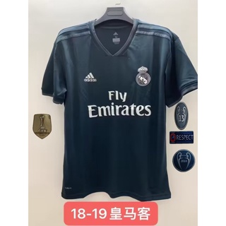  adidas Camiseta negra del Real Madrid 16/17 para niños