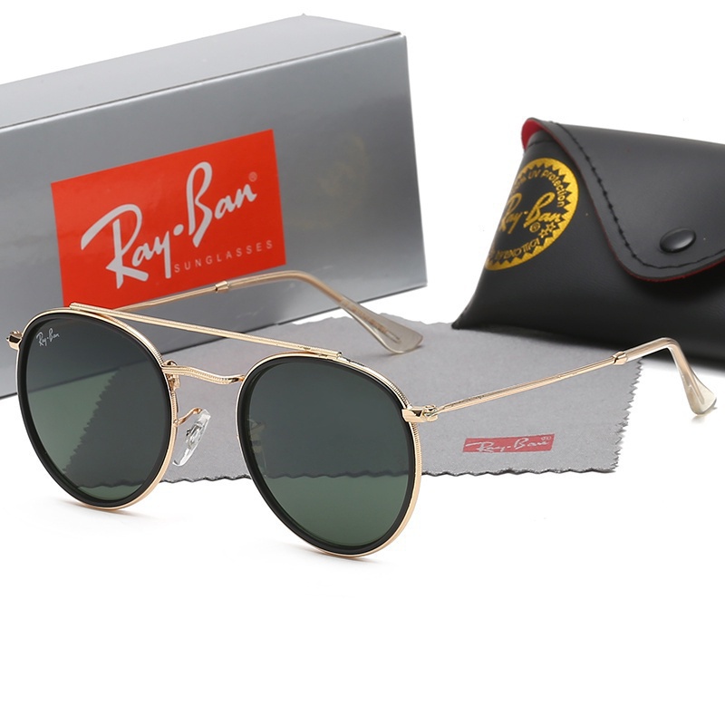 Ray-Ban - Gafas de sol redondas para mujer