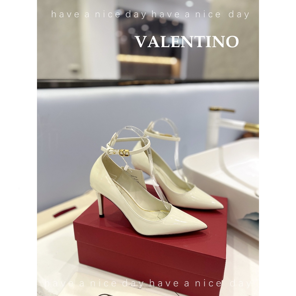 Valentino 2024 Primavera Verano Nuevo Estilo Zapatos De Punta Con Clase Todos Los Tac n Alto