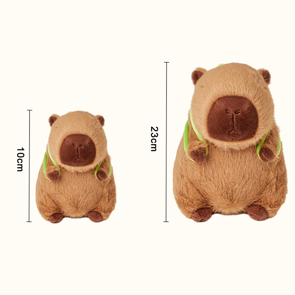 Capybara Mu Eca De Peluche Simulado Capibara Anime Fluffty Toy Linda