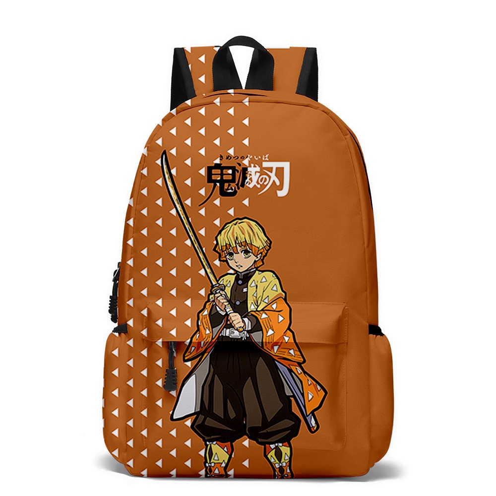 Demon Slayer Anime Backpack Bolsa Escolar Con Impresi n