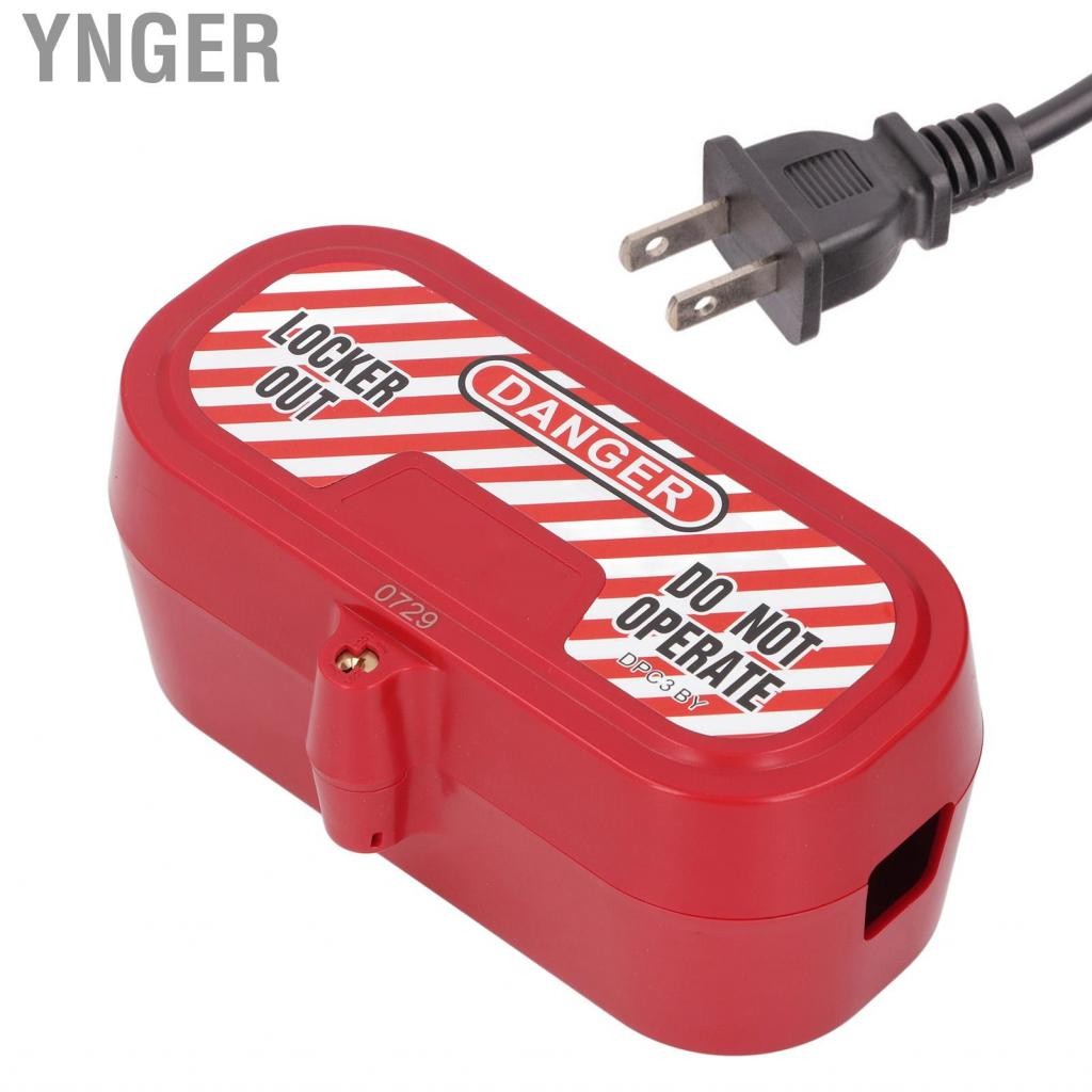 Ynger Plug Lockout Device for Lock Out Tag Power DPC3 Box with Keys ...