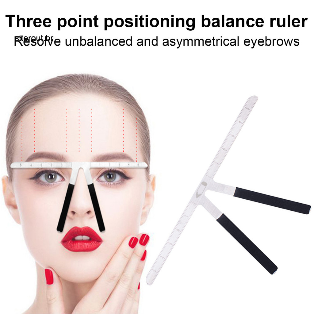 Long-lasting Eyebrow Guide Reusable Templates Golden Ratio Caliper ...