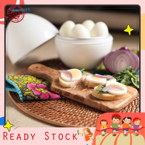 Olla de huevos para microondas - Olla de huevos para microondas con  capacidad para 4 huevos duros | Olla de huevos duros duros de grado  alimenticio