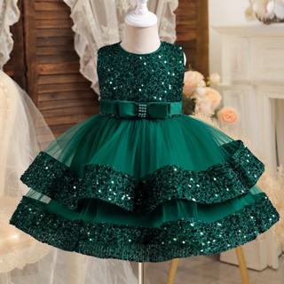 Vestido De Encaje De Flores Para Bebés Y Niñas , Princesa De Boda Para  Fiesta De Navidad De Año Nuevo Bautizo Infantil