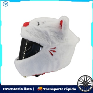 Funda De Felpa Para Casco Linda Funda Para Casco De Motocicleta Panda Funda  De Protección Para Casco De Motocicleta Divertida Funda Antipolvo Para Mot