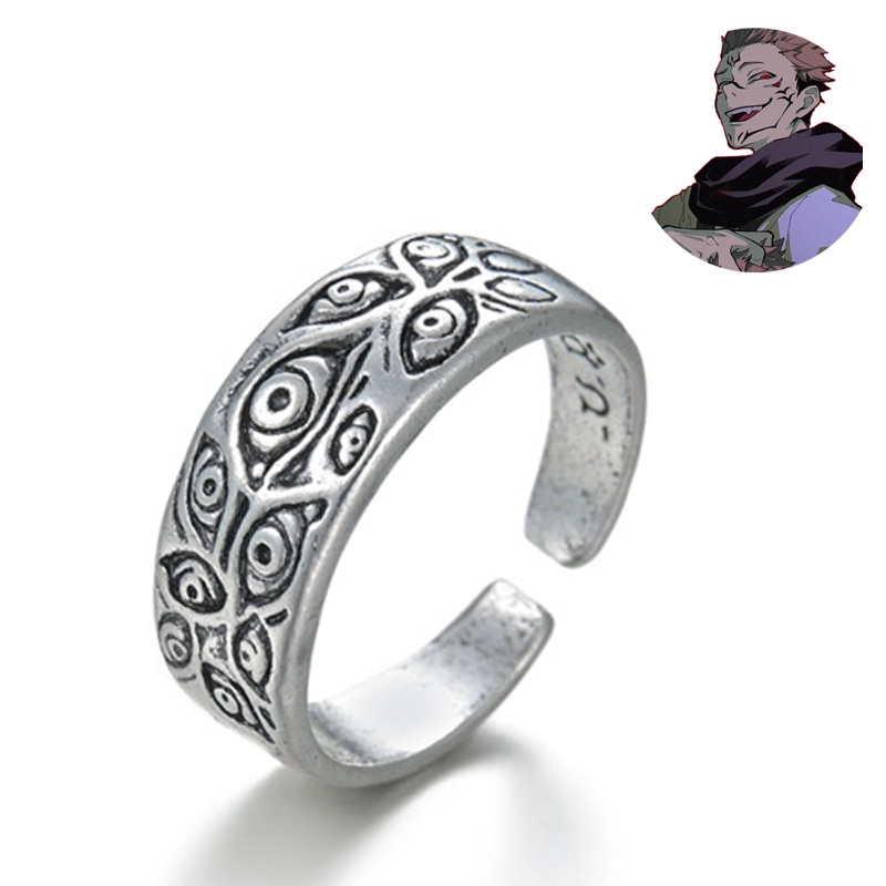 Anime Jujutsu Kaisen Anillos Satoru Gojo Geto Suguru Fushiguro