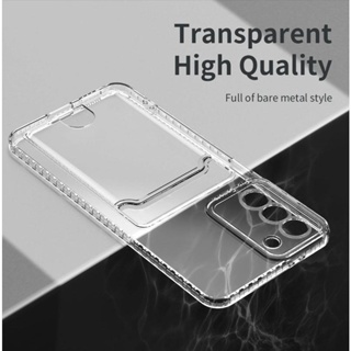 Funda antigolpes con tarjetero Samsung Galaxy S9 (transparente