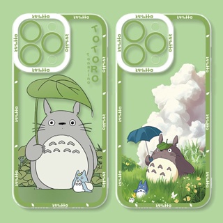 Hayao Miyazaki Cartoon TOTORO For Samsung S23 S22 S21 Ultra S20 FE Note 20  10 Lite