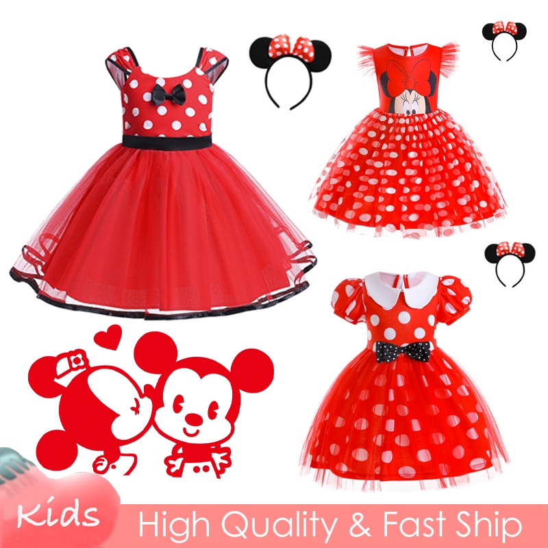 Vestido de mickey mouse para online niña