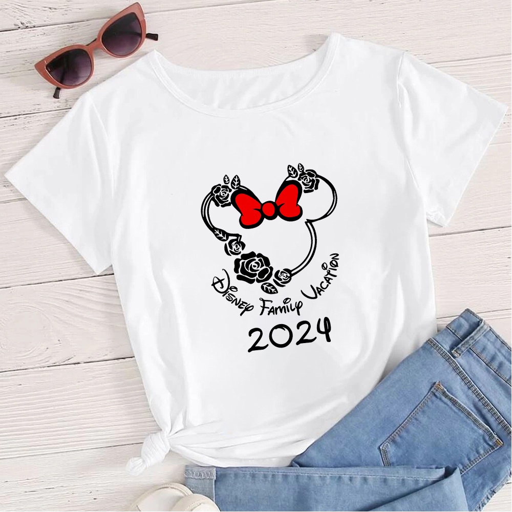 Disney 2024 Camisetas Familiares Mickey Mouse Disney 2024 Viaje