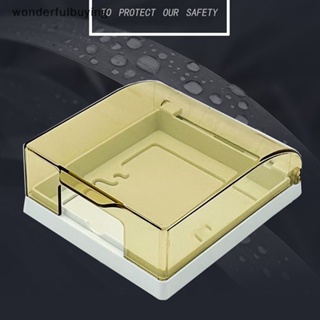 Enchufe de pared Universal tipo 86, Caja impermeable, cubierta de  protección de