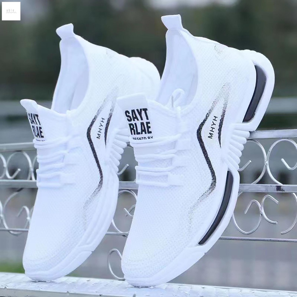 Zapatos Deportivos Sin Cordones Para Hombre - Ligeros, Transpirables, Con Talón Abierto Y Suela Antideslizante