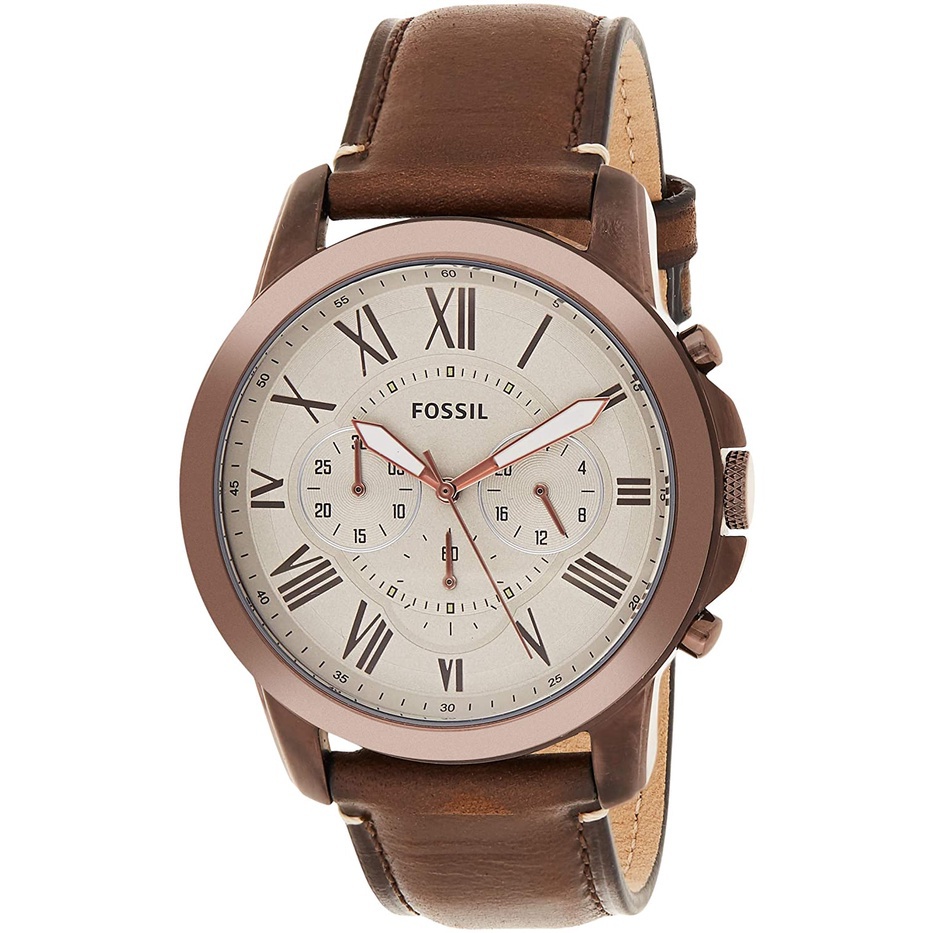 Fossil - Reloj casual de cuarzo, minimalista, de acero inoxidable y delgado  para hombre