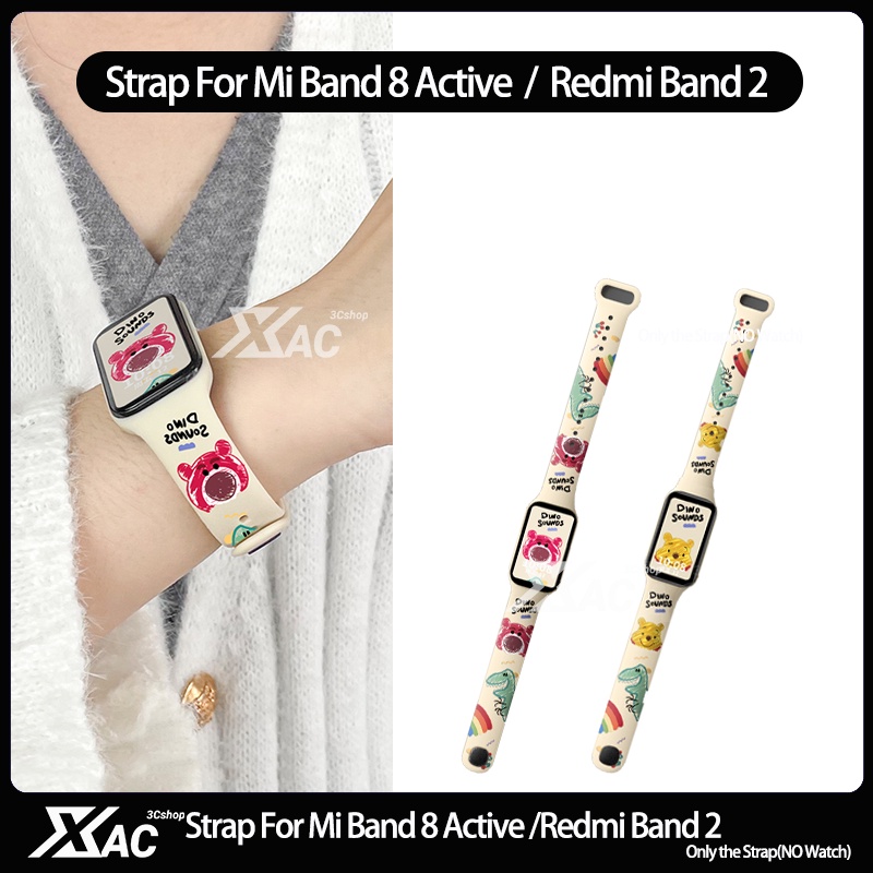 Correa de cuero para Xiaomi Redmi Band 2, pulsera de repuesto para