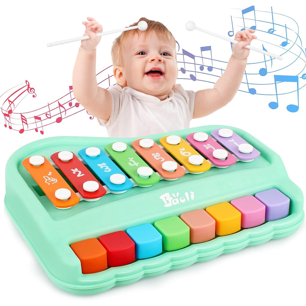 Juguetes de teléfono móvil Montessori para niños, juguetes de piano musical  para niña, juguetes de teléfono móvil para niños de 2 a 4 años, de 0 a 12