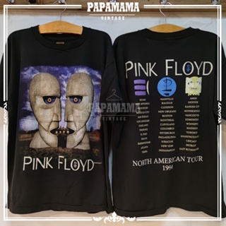 Camisetas Manga Larga Mujer: Camiseta Pink Floyd Letra Rosa Manga Larga  Mujer