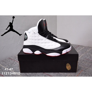 Jordan retro 13 negro cheap con blanco