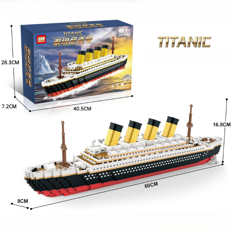 Lego titanic best sale 30000 piezas precio