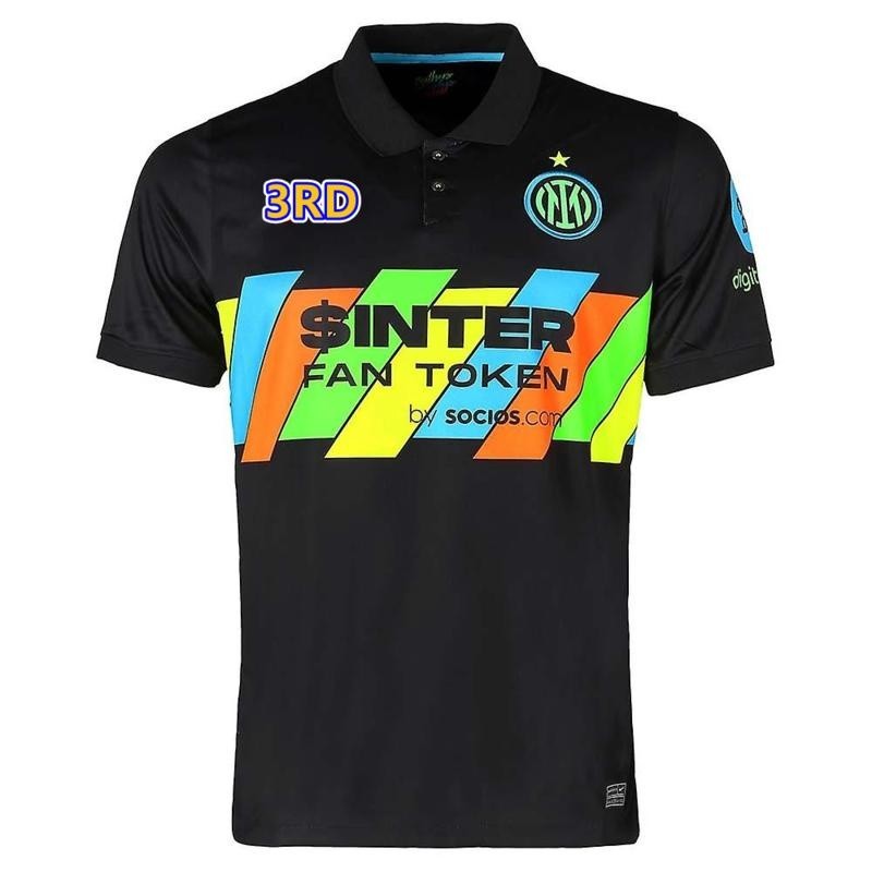Camiseta Del Inter De Milan 2021 2022 Tercera De Visitante 21 22 Futbol Shopee Colombia