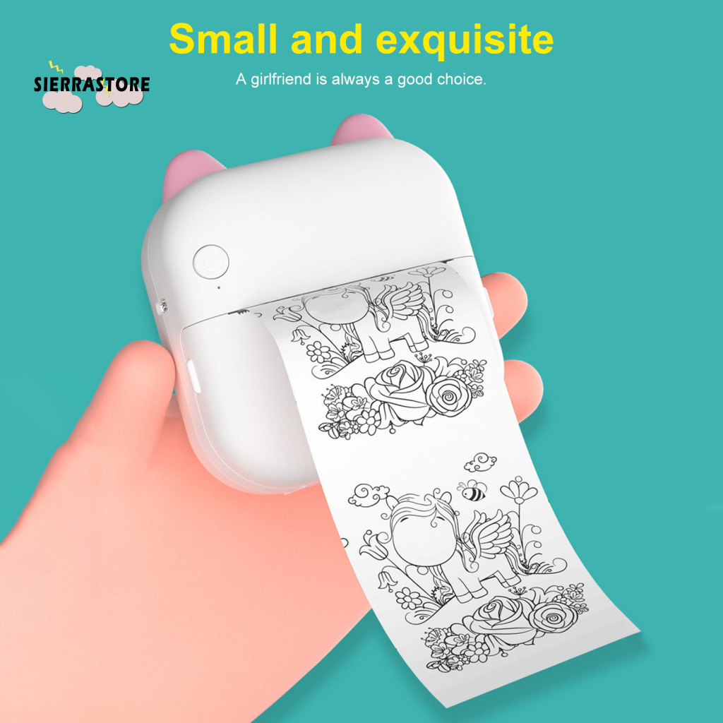 Travel-friendly Thermal Printer Bluetooth-compatible Label Portable ...