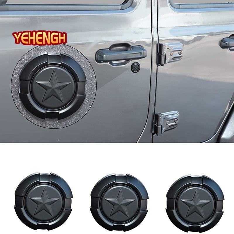 Bestaoo Bisagra De Puerta Exterior Negra Para Jeep Wrangler | Meses Sin