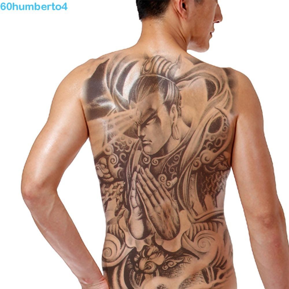 HUMBERTO Parche De Tatuaje De Espalda Completa , Cruz De Alas De Ángel |  Shopee Colombia