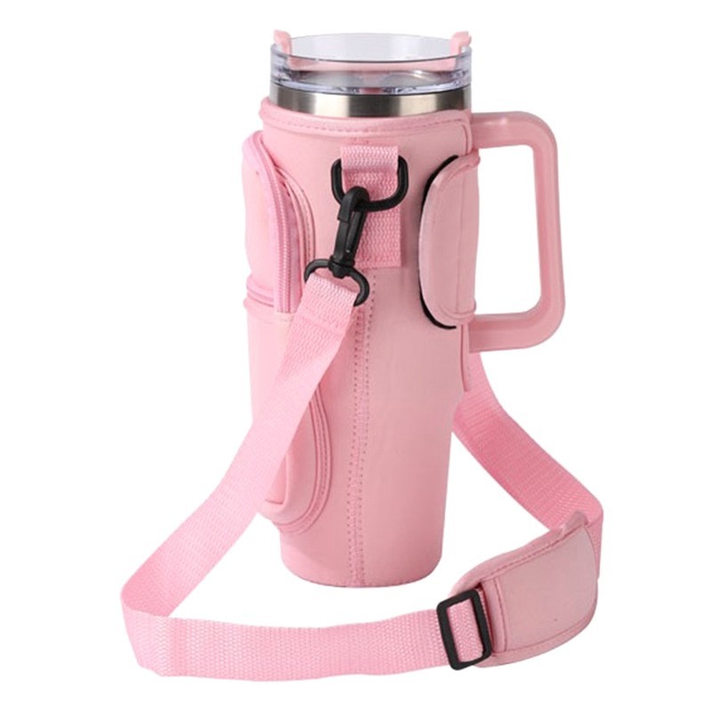 Thermos Taza Termo Con Asa Funda Para Botella Bolsa Portatil De Agua Con Bolsillo Para Telefono Para Tazas Stanley De 40 Oz Shopee Colombia