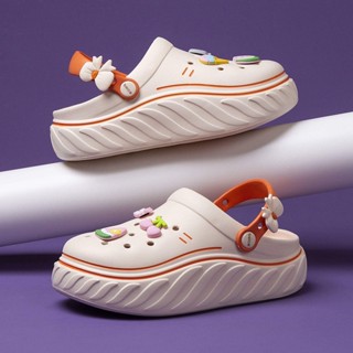 Crocs con best sale plataforma imitacion