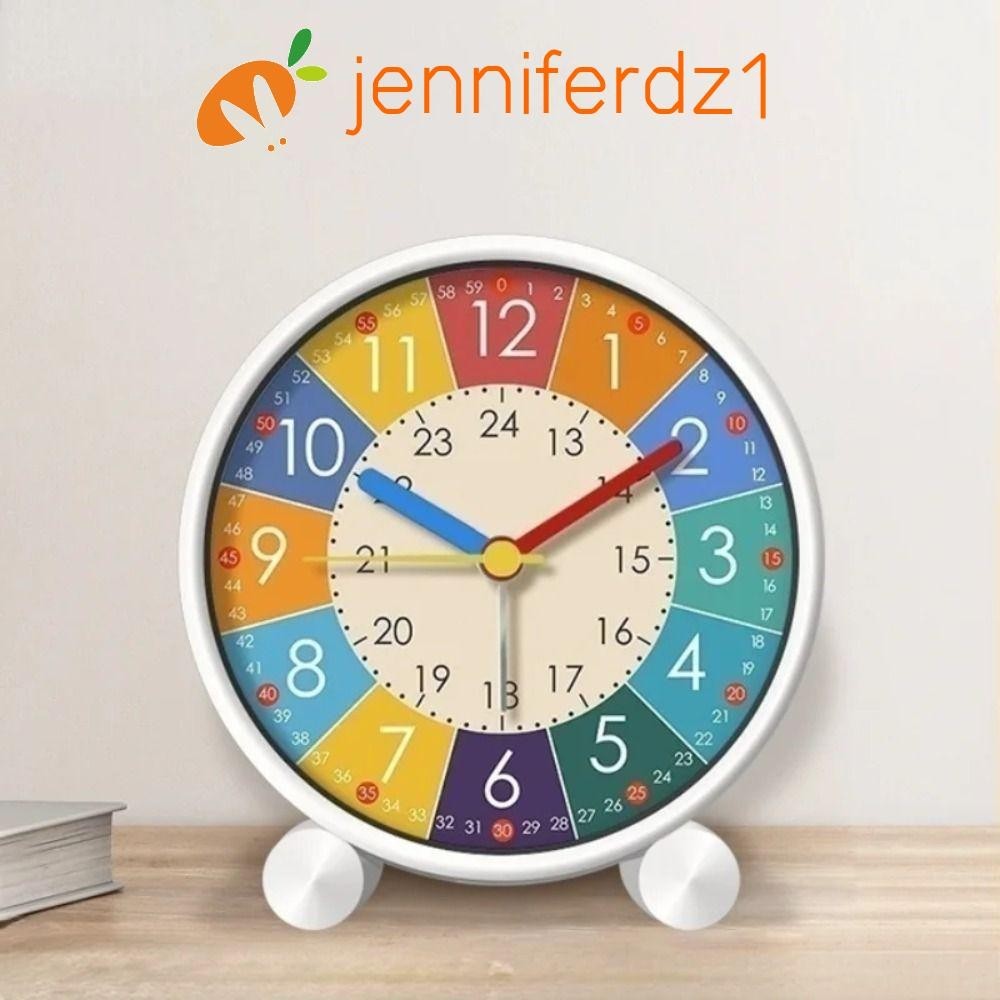 Reloj despertador pequeño creativo de 4 pulgadas, despertador despertador  para niños y estudiantes, reloj despertador silencioso de escritorio (color