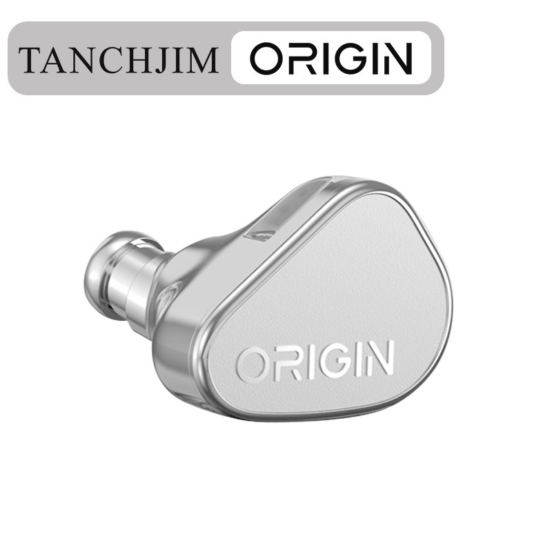 TANCHJIM Space HiFi-Ohrverstärker (DAC/AMP) – Tragbar, Mit 3,5 Mm & 4,4 Mm Ausgängen, Aluminiumgehäuse, Silber
