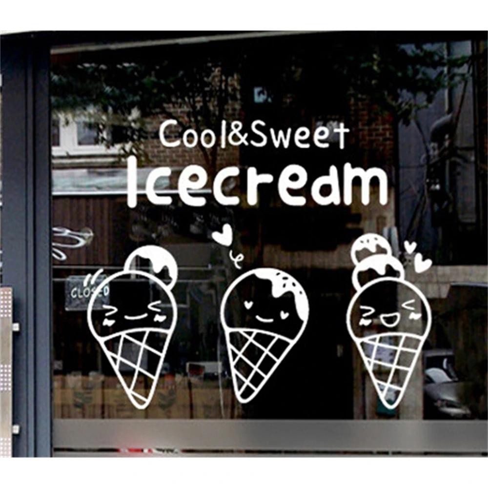 dulce-tienda-de-helados-ventana-de-vidrio-pegatina-puerta-de-la-pared
